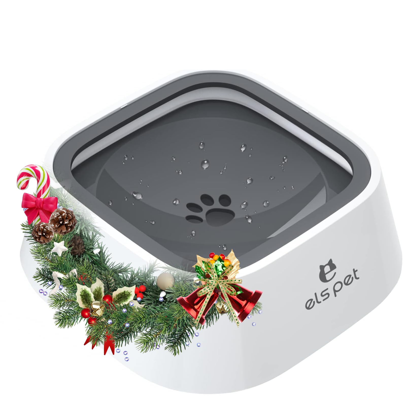 ELS PET gamelle avant montrant le disque flottant, évite les débordements