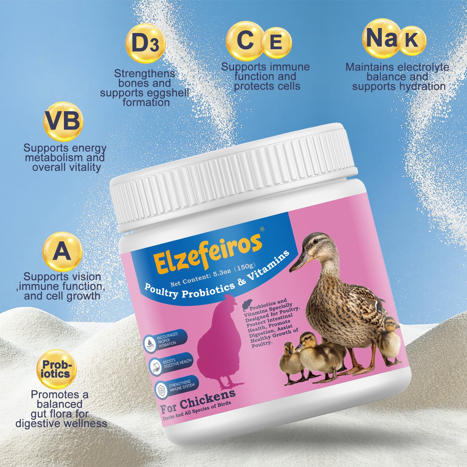 Elzefeiros texture liquide couleur montrant consistance idéale pour mélange
