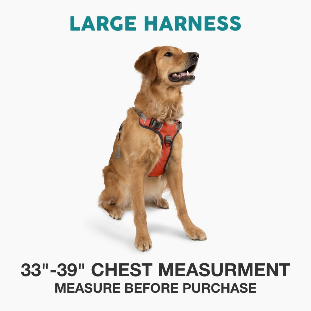 Embark Pets harnais vue côté illustrant liberté de mouvement