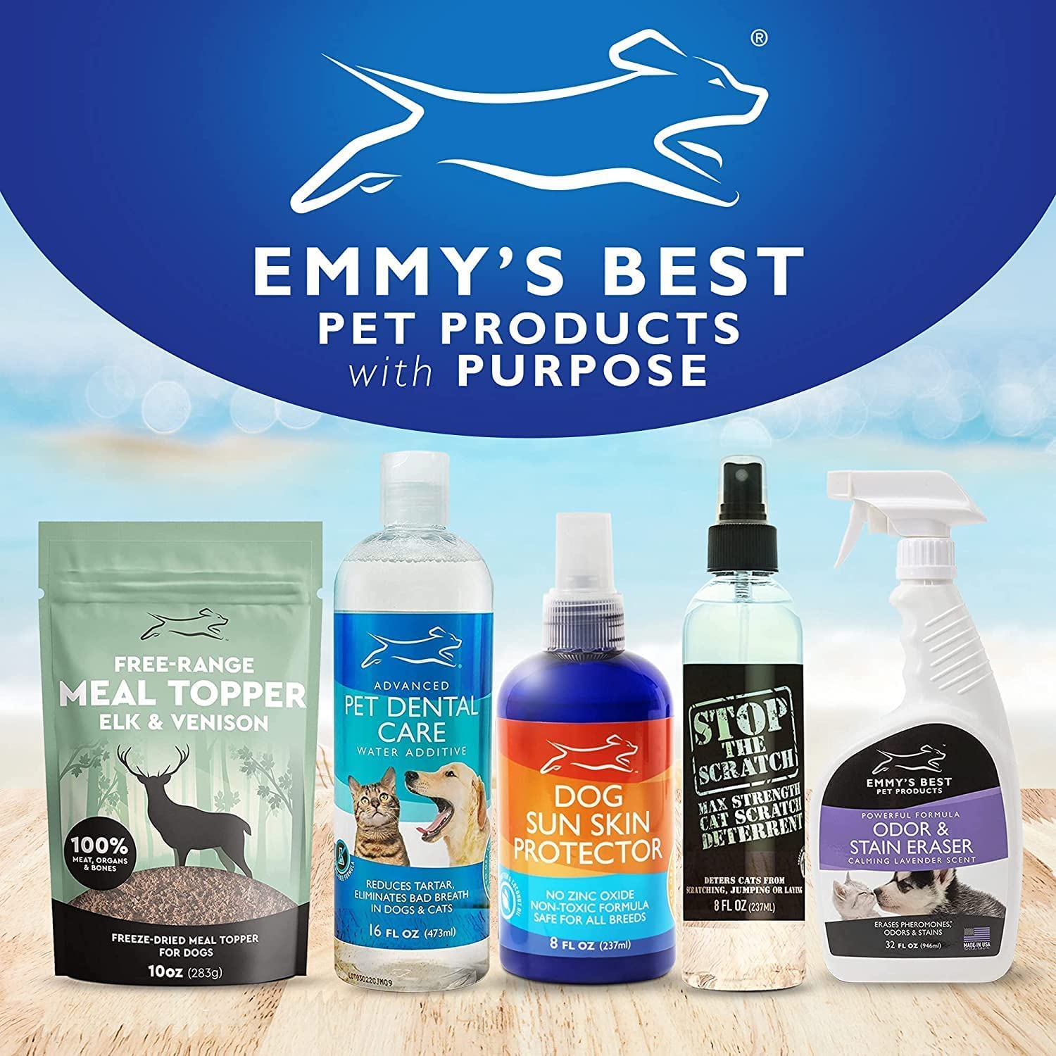 Emmy's Best emballage dans une trousse d'accessoires prêt pour voyage