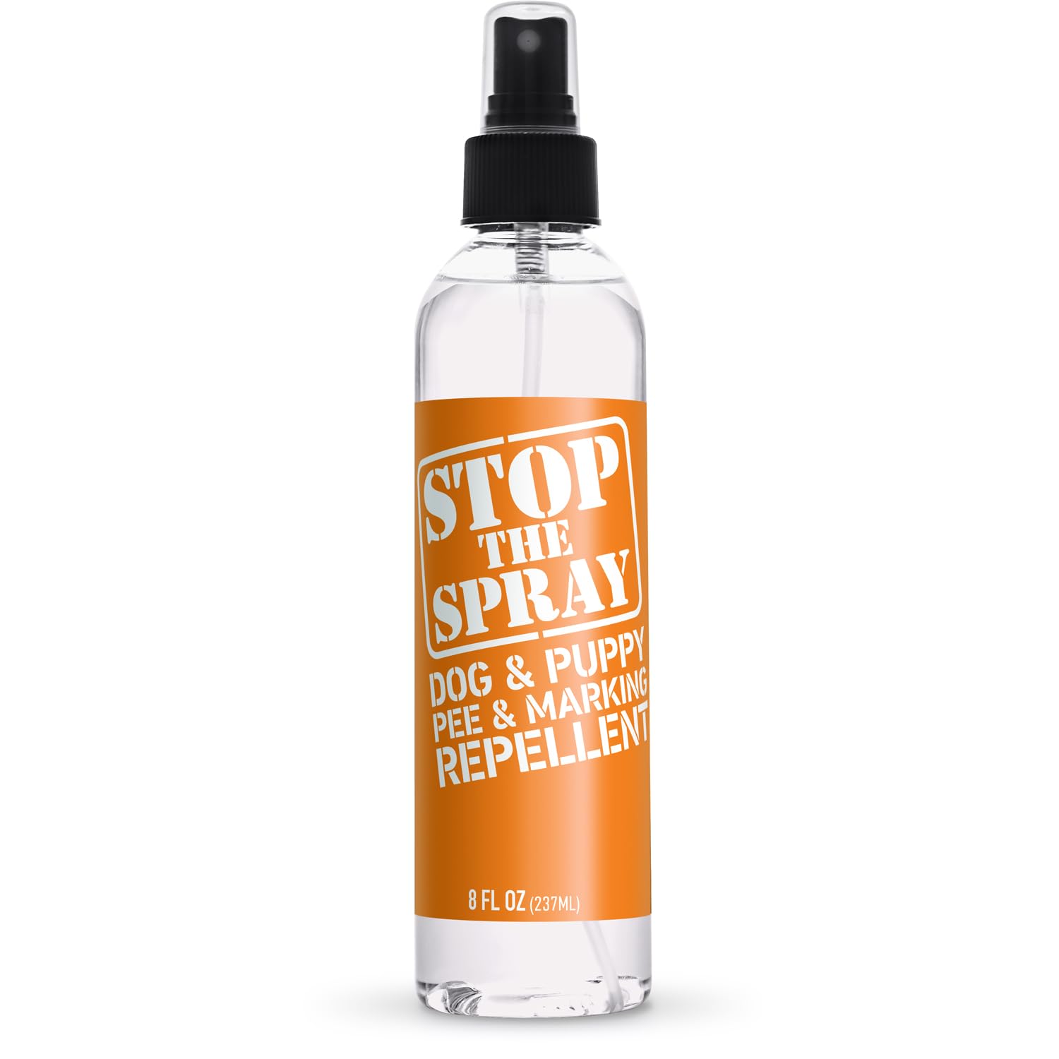 Emmy's Best flacon Stop the Spray présenté devant, solution pratique et fiable