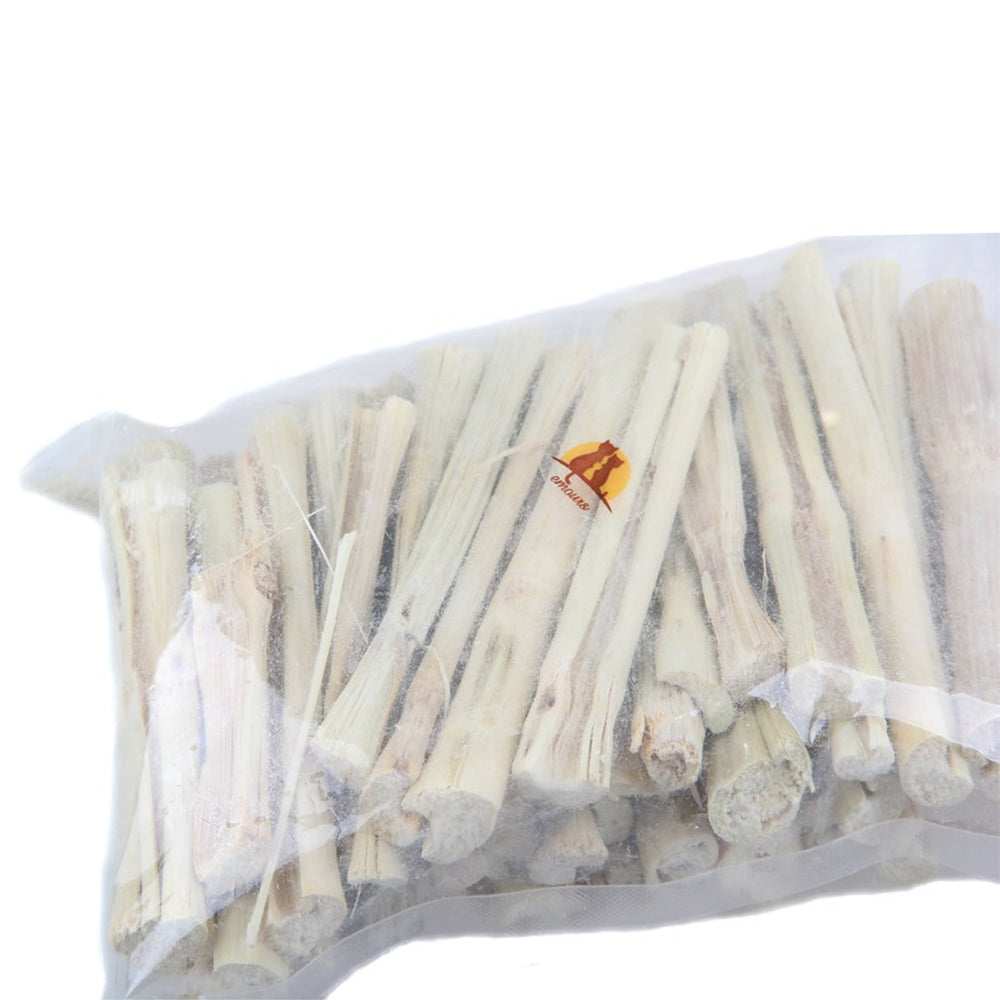 emours gros plan sur la texture du bâton bénéfice usure-dentaire douce