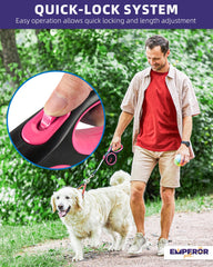 EMPEROR PETS poignée antidérapante montrant prise confortable et contrôle