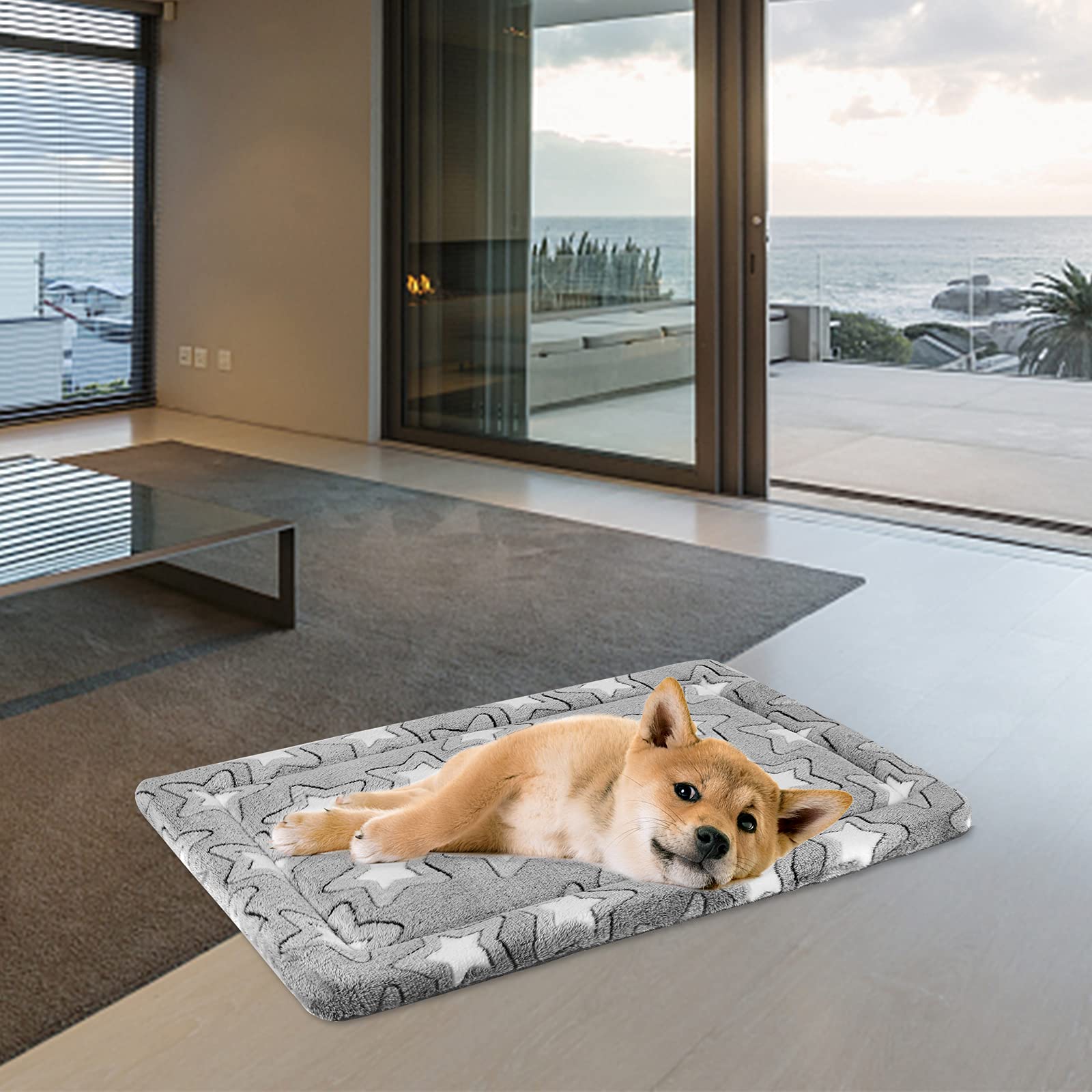 EMPSIGN coussin installé dans une caisse 30x20 pour tenue parfaite