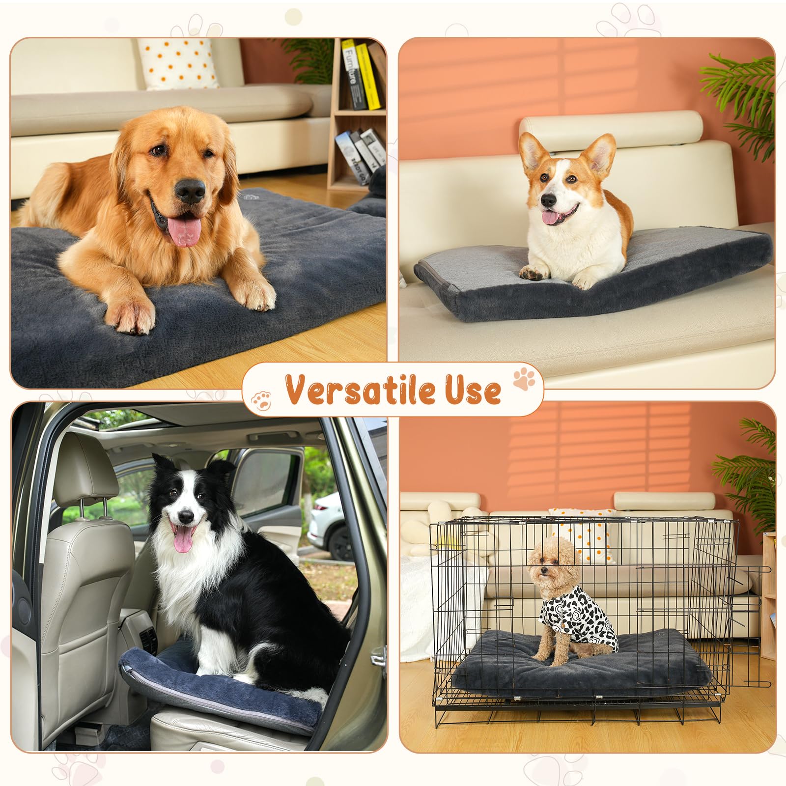 EMPSIGN housse zippée amovible facilitant le nettoyage