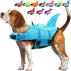 EMUST gilet Shark vue avant montrant la coupe et la couleur Pool Blue pour sécurité