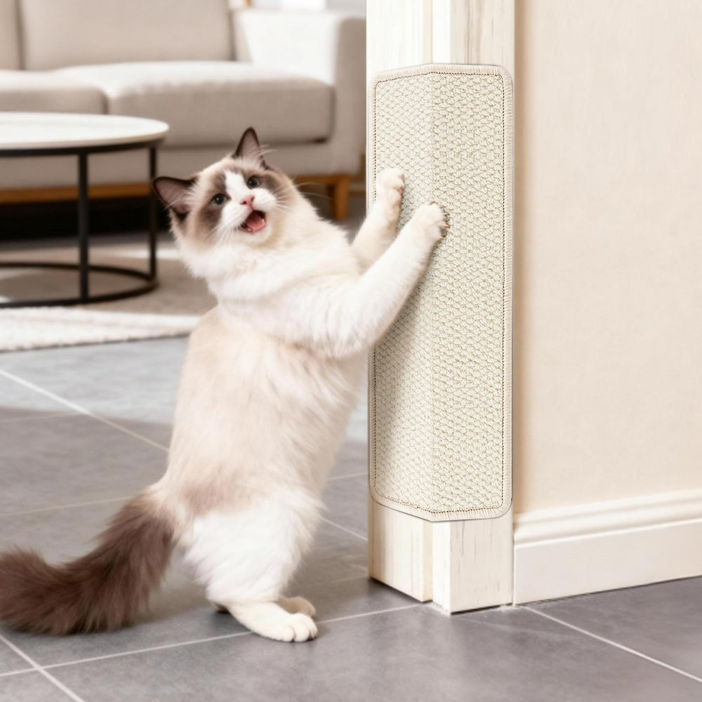 ENONCI vue de face du panneau protège-porte montrant la forme adaptable et protection