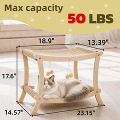 EOIAHALCY gros plan sisal résistant offrant surface de grattage durable pour griffes
