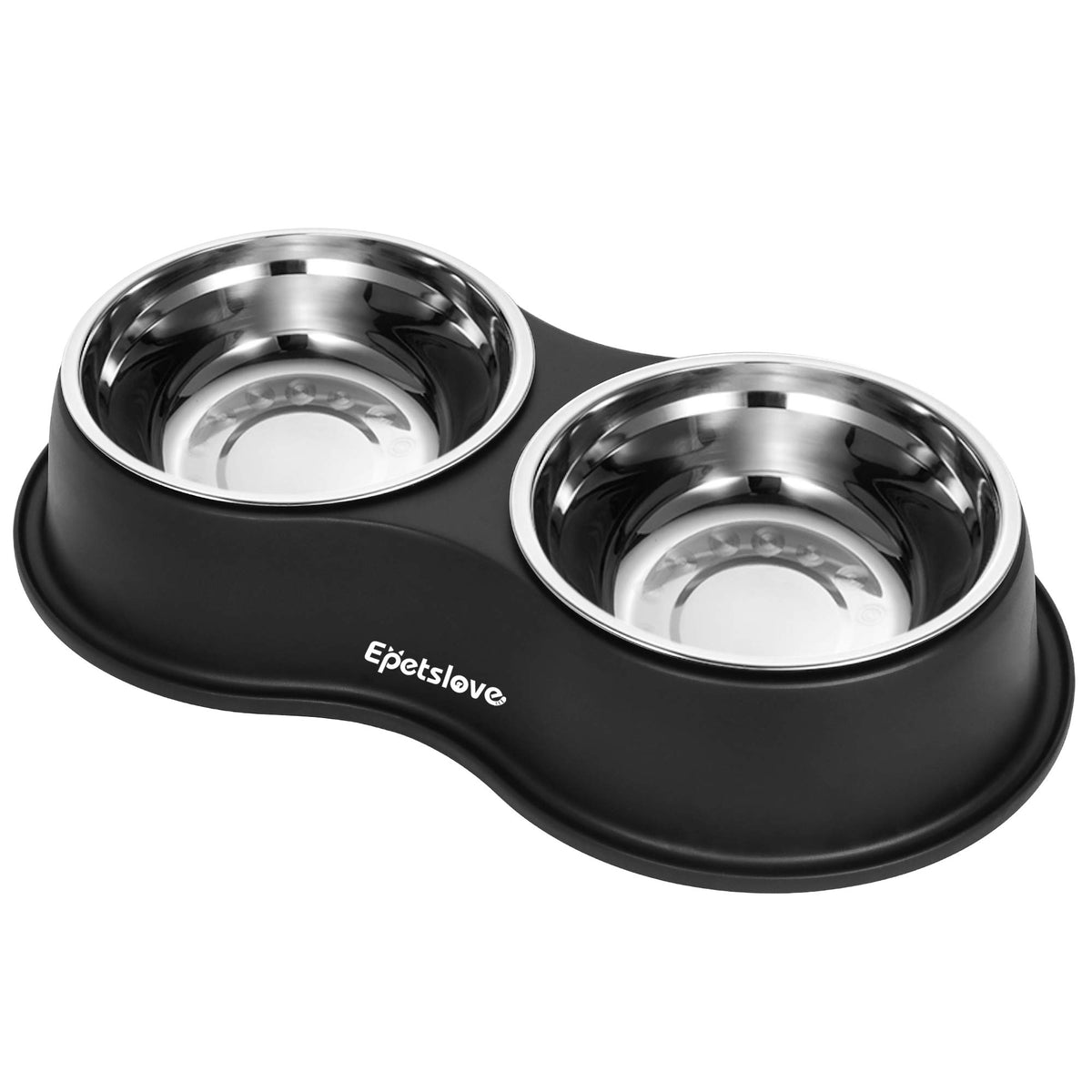 EpetsLove gamelle double vue avant montrant stabilité et design