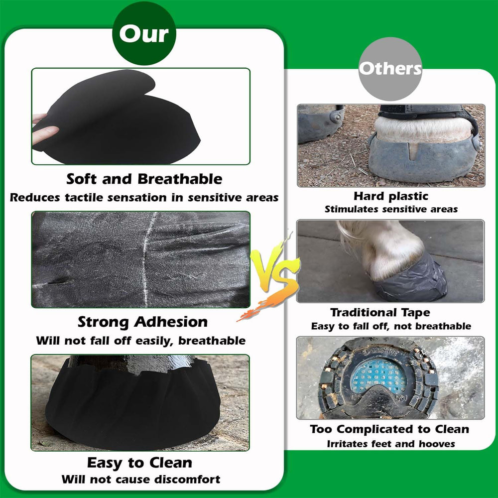 EPICHORIZON protection appliquée sur sabot, prévention des débris