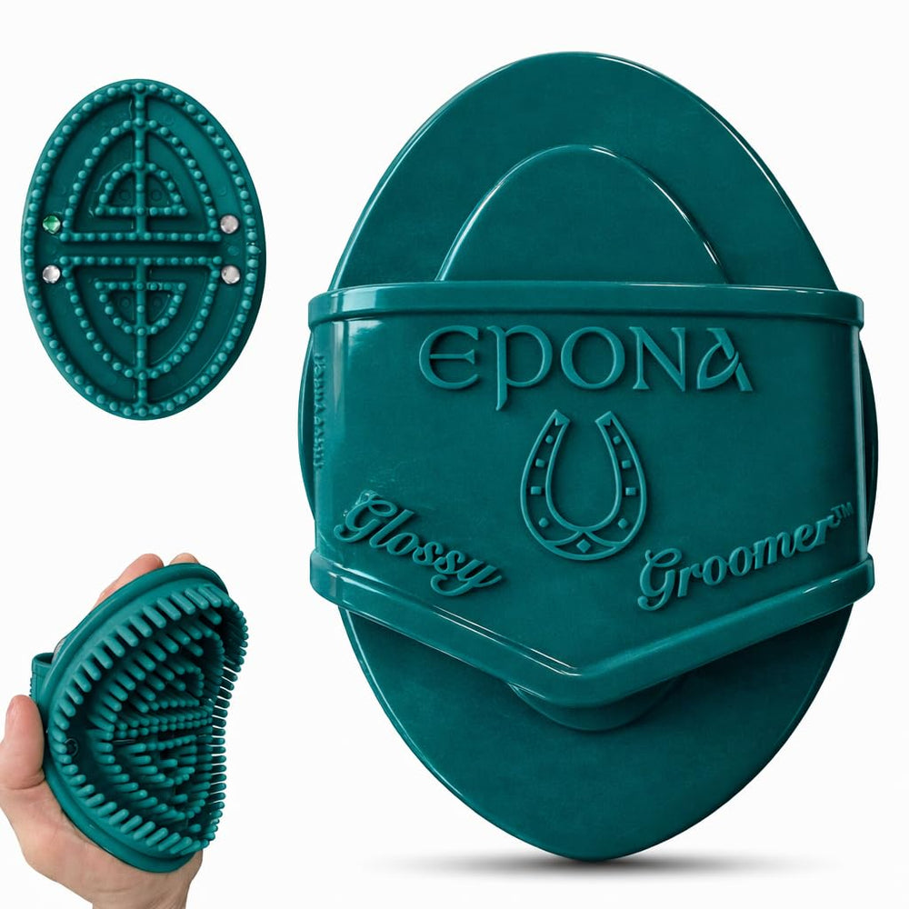 Epona peigne face avant montrant la forme ergonomique et tenue sûre