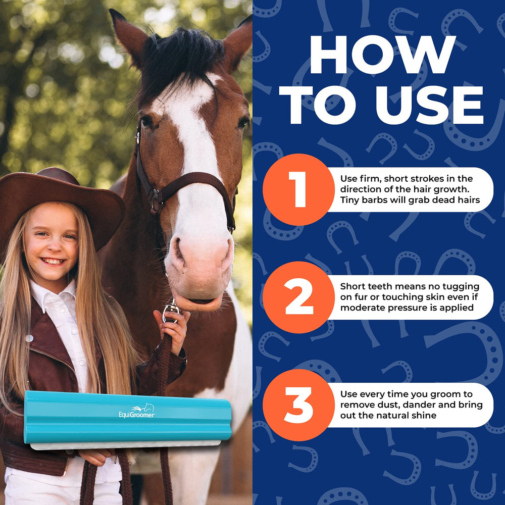 EquiGroomer nettoyage de la lame après usage pour une performance durable