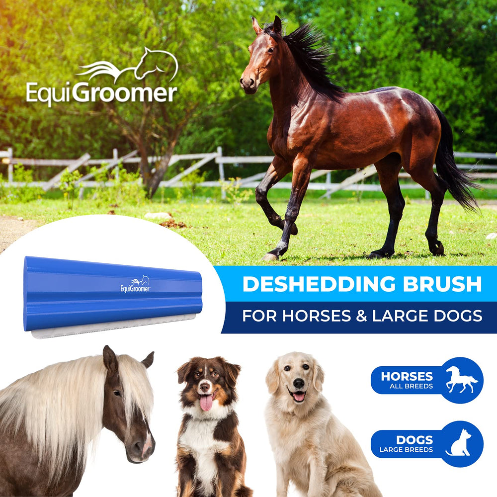 EquiGroomer poignée confort-grip en main, assure prise en main ergonomique