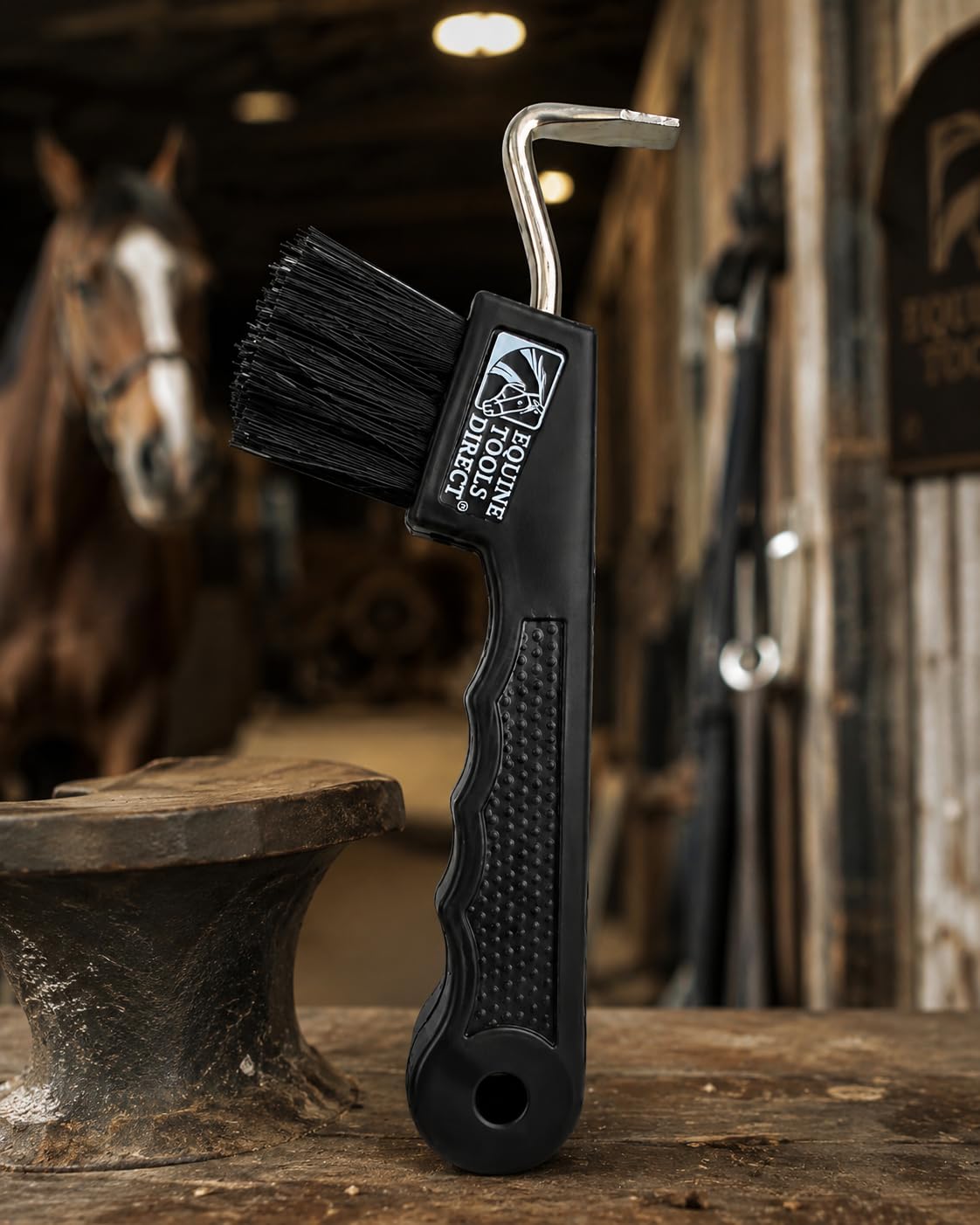 Equine Tools Direct texture de la poignée soft-touch pour confort et adhérence