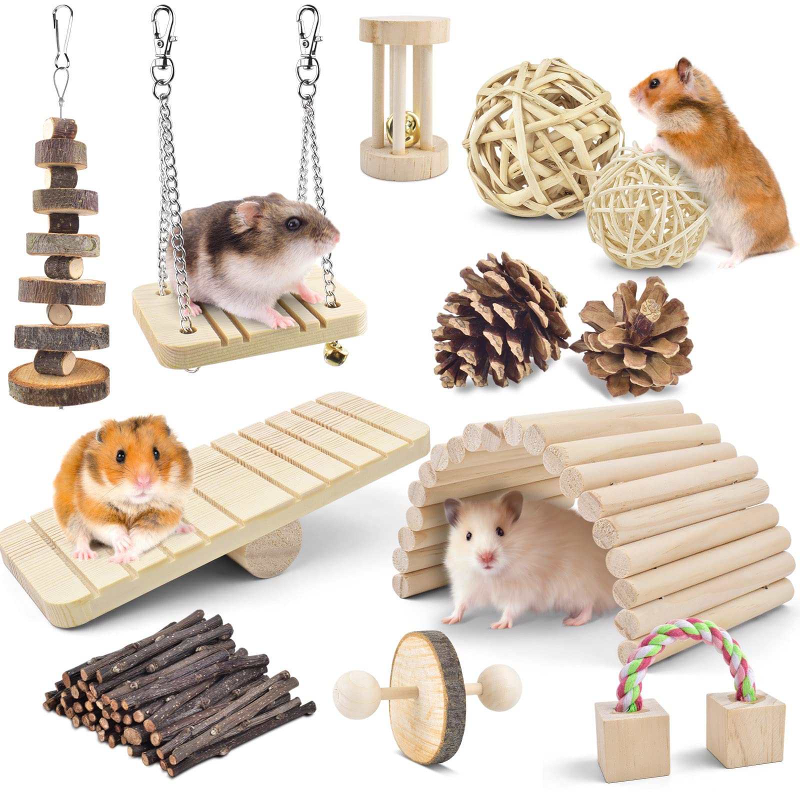 ERKOON paquet face avant montrant 12 jouets pour stimulation