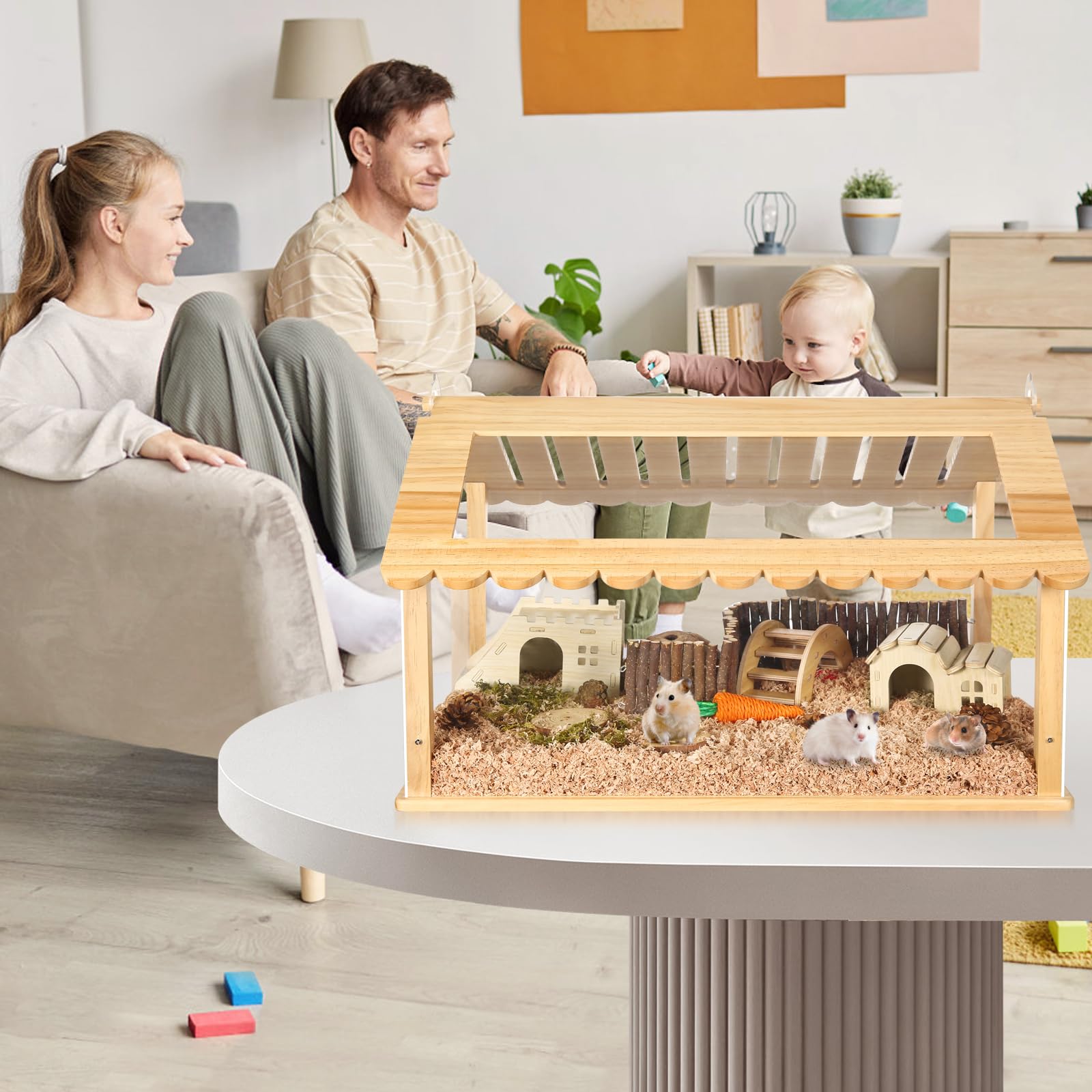 Essenhome comparaison taille montrant échelle et dimensions pratiques