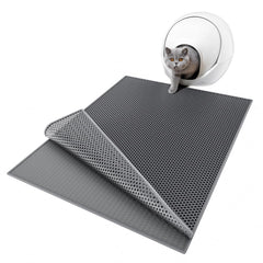 ESTHELLO tapis face avant montrant grand format et capture de litière