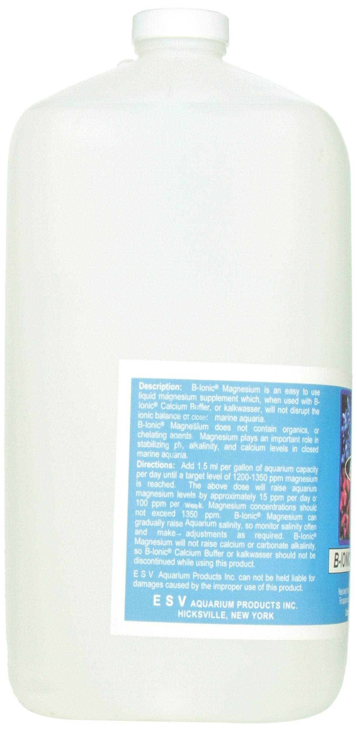 ESV B-Ionic gros plan du liquide concentré montrant couleur et texture pour dosage précis
