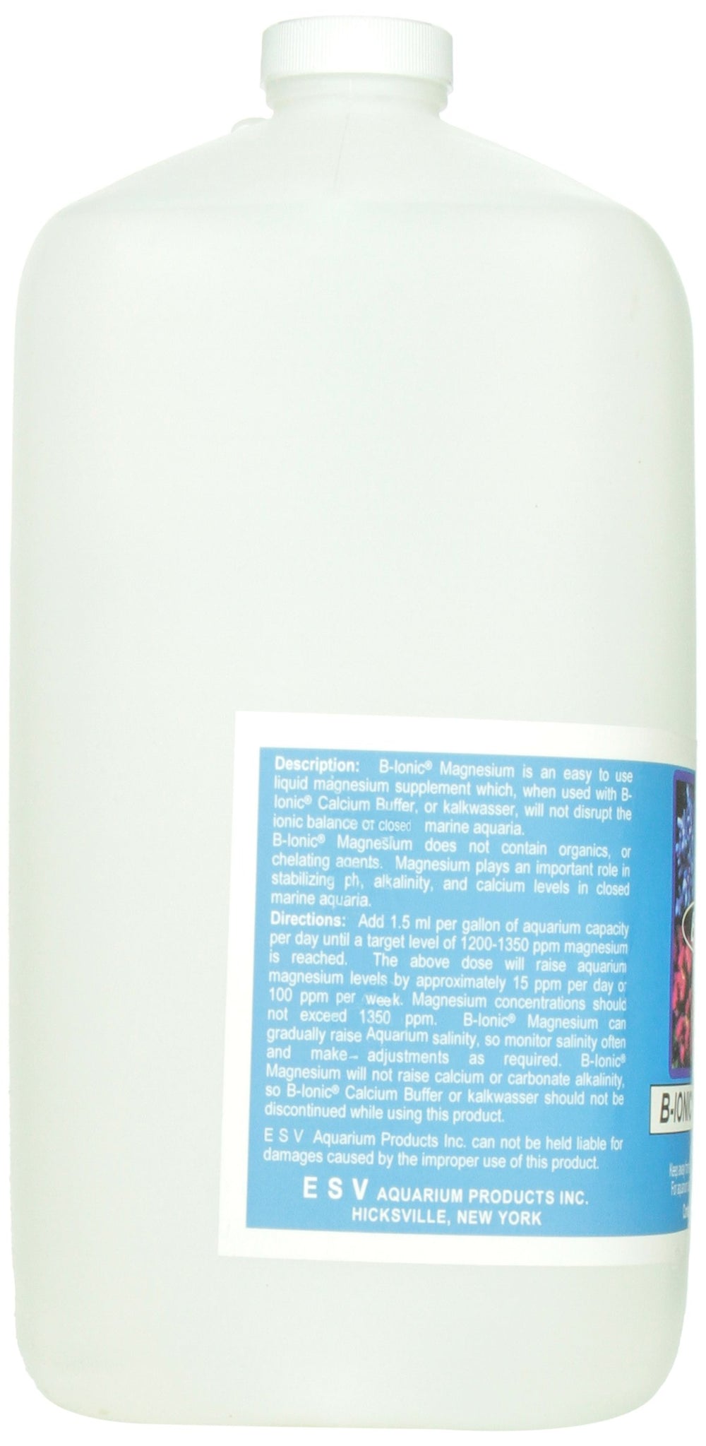 ESV B-Ionic gros plan du liquide concentré montrant couleur et texture pour dosage précis