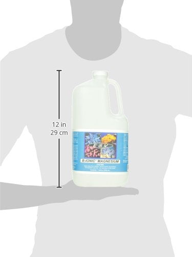 ESV Aquatics étiquette B-Ionic montrant indications de dosage et concentration 60 000 ppm