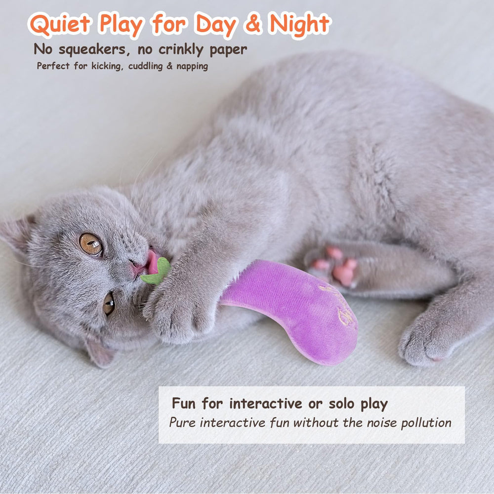 ETEKYER chat jouant sur canapé encourage exercice silencieux