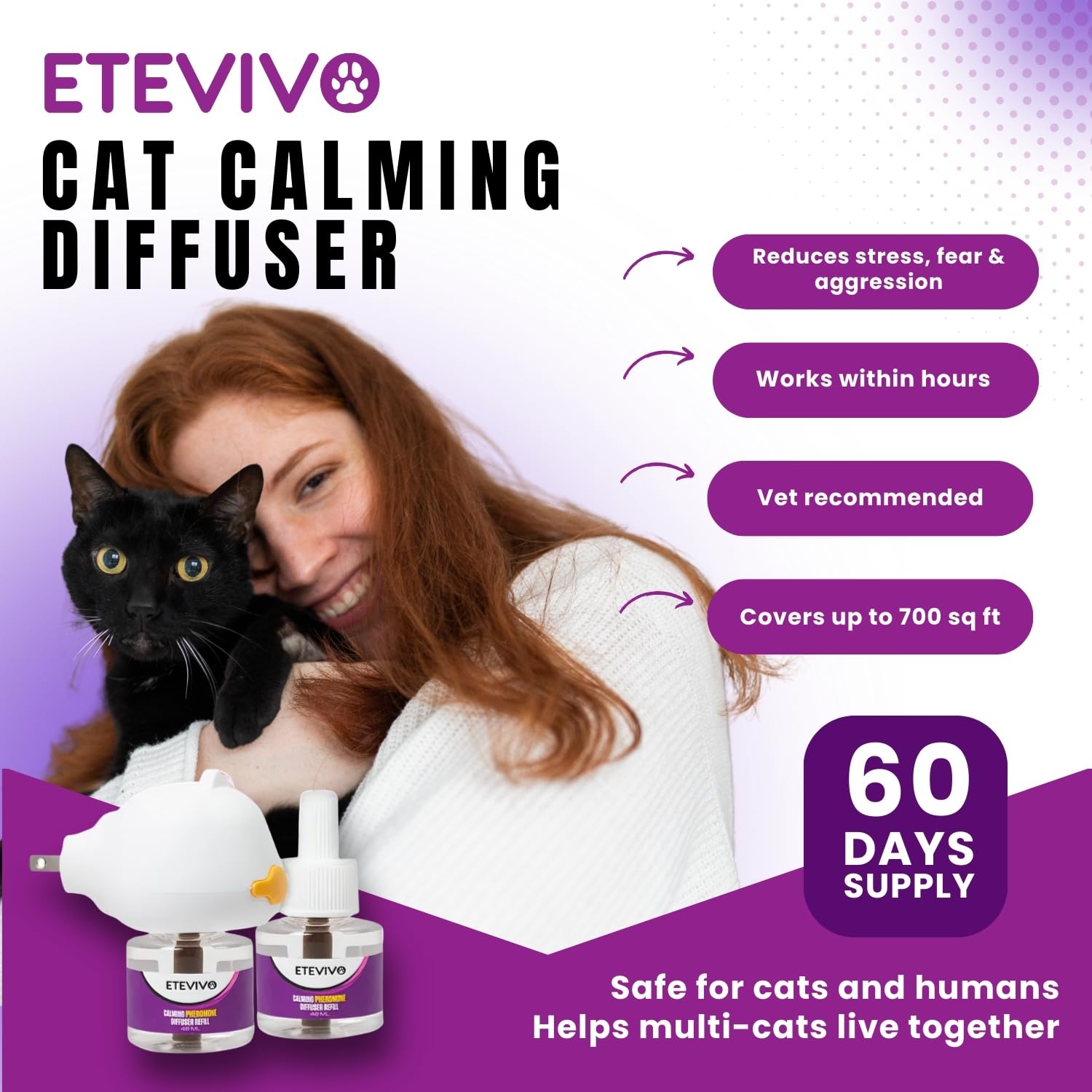 ETE VIVO recharge ouverte détail indiquant longévité et simplicité de remplacement