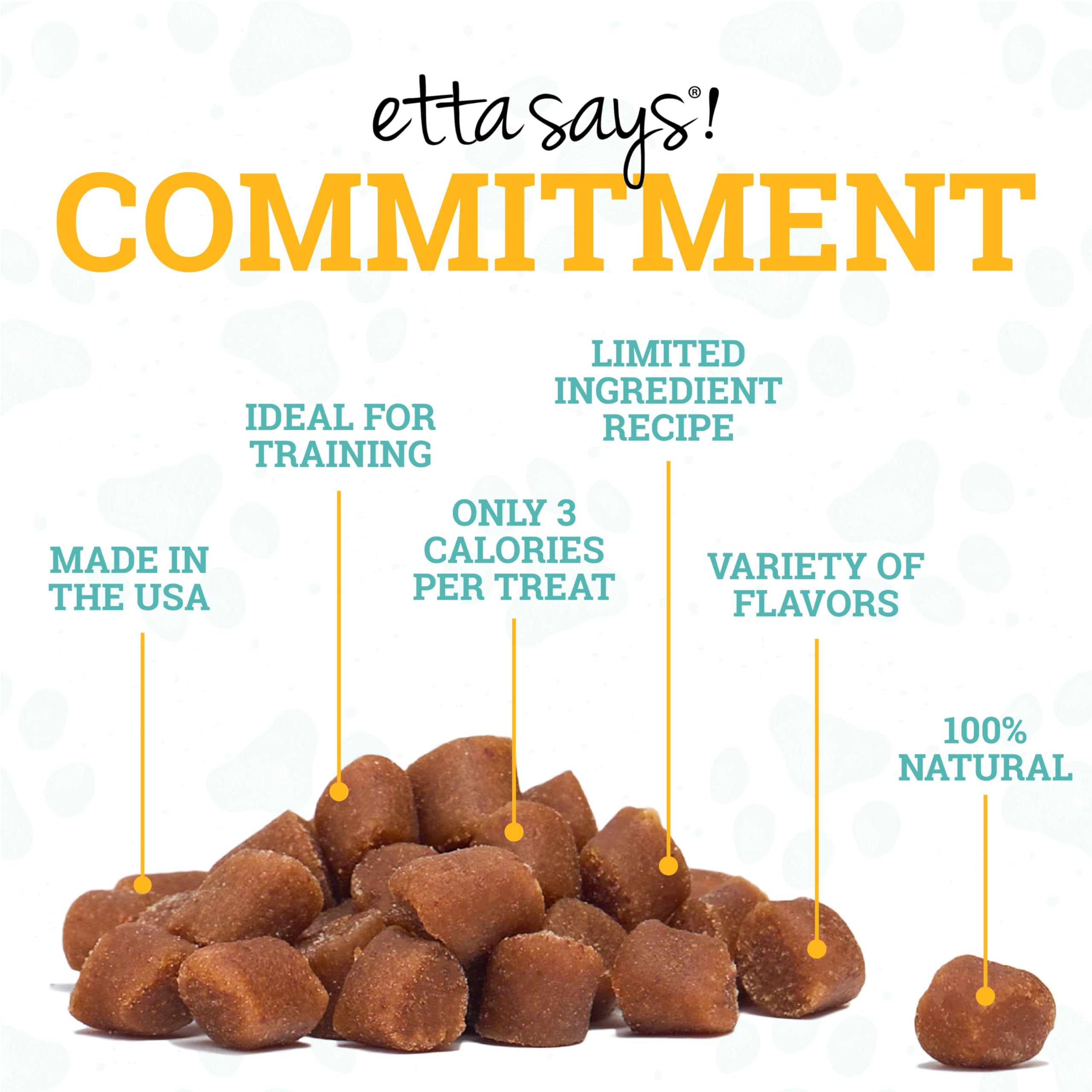 etta says! distribution de friandises pendant une séance d'éducation bénéfique