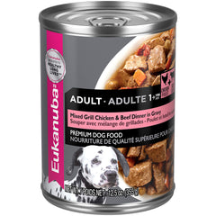 Eukanuba avant de la boîte montrant l'étiquette et bénéfice nutritionnel