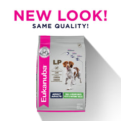 Eukanuba croquettes forme S favorisant mastication et hygiène dentaire