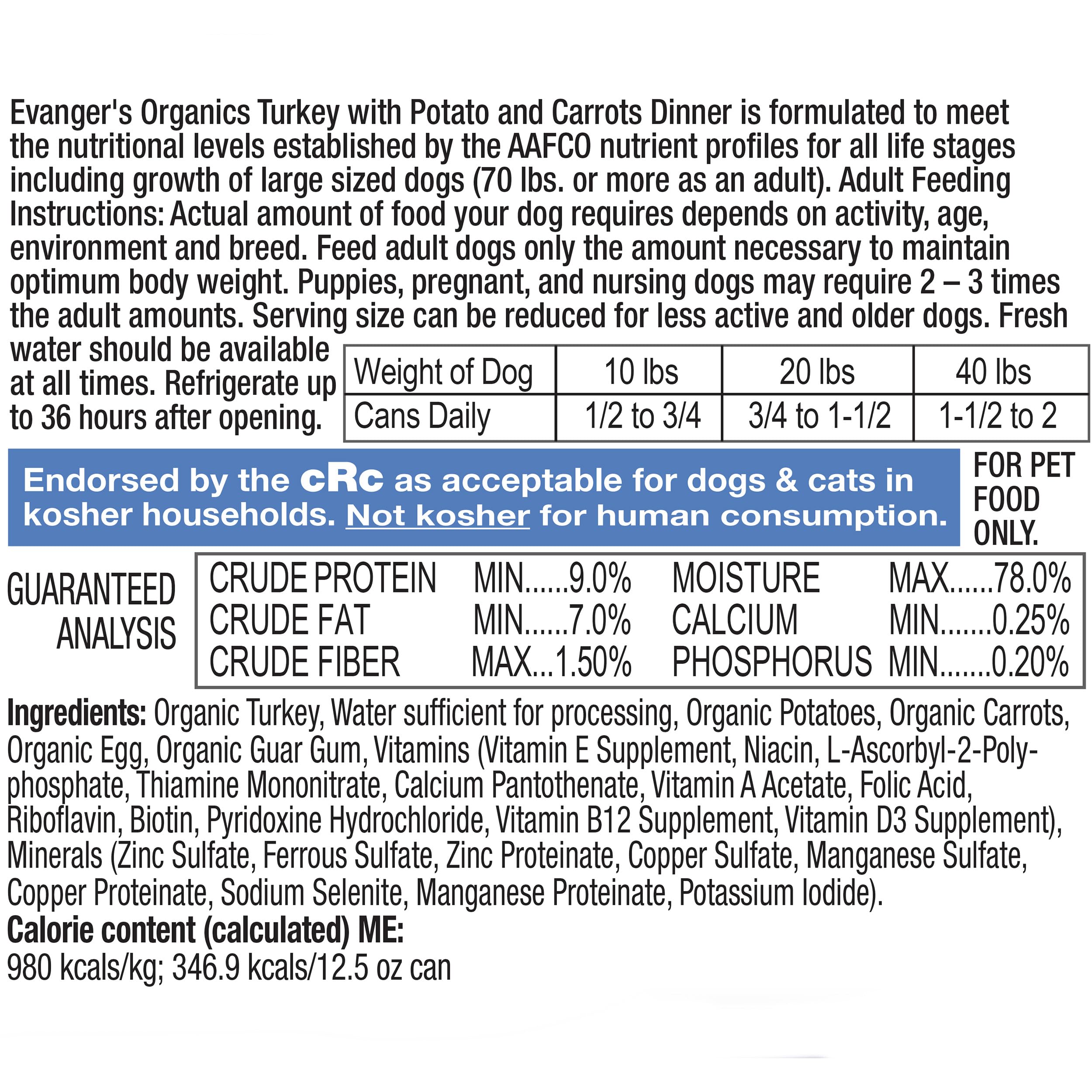 Evanger's bol servi à un chien, favorise hydratation et goût
