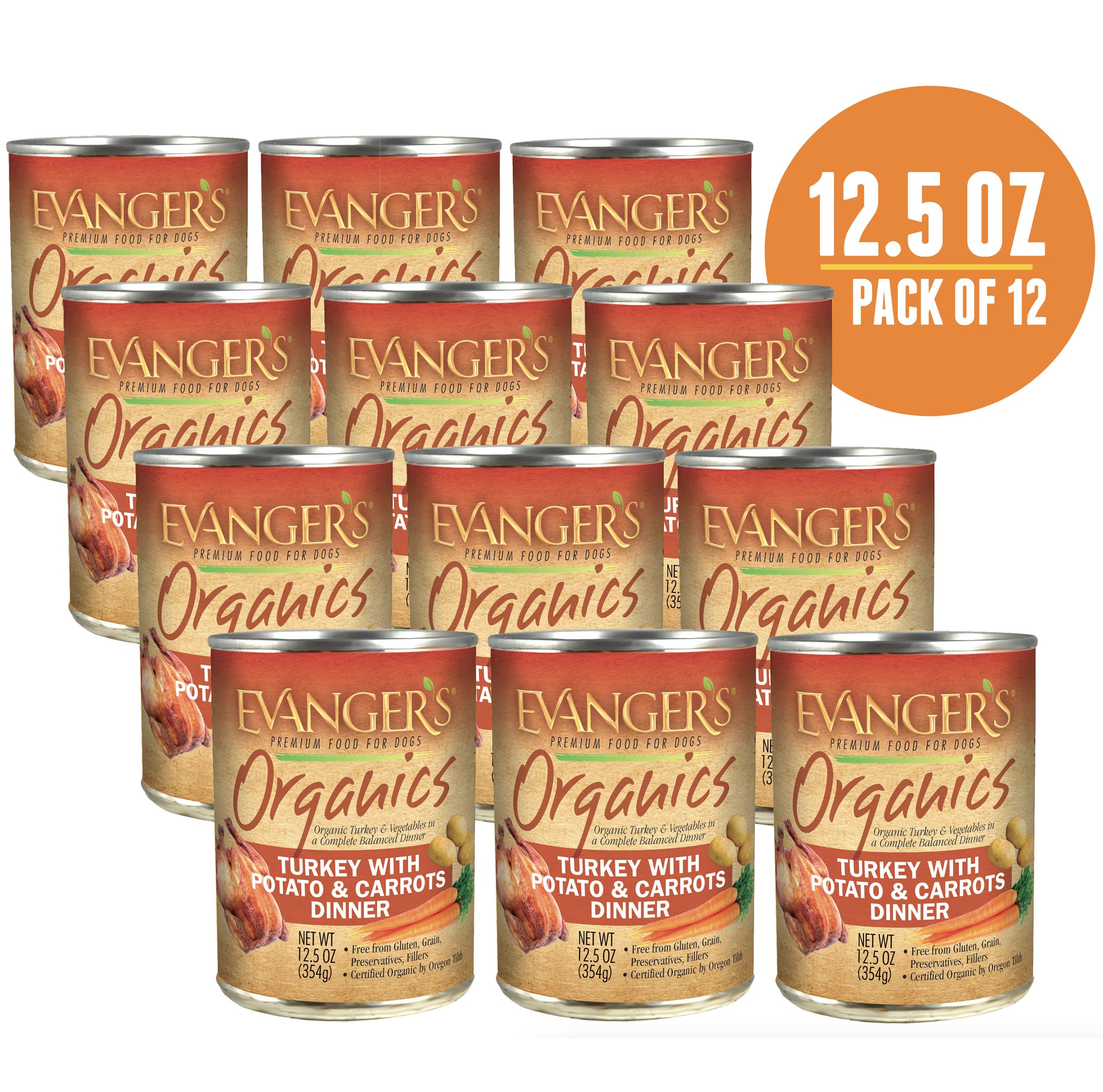 Evanger's texture du pâté humide révélant une consistance appétissante