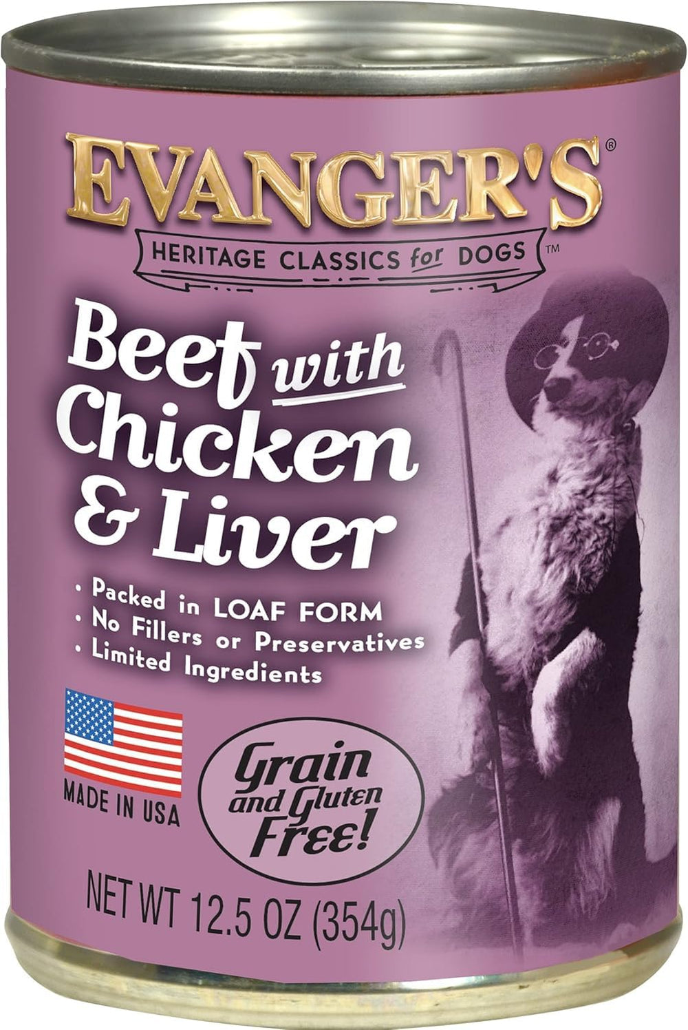 Evanger's gros plan texture de la pâtée illustrant fraîcheur et appétence
