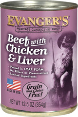 Evanger's gros plan texture de la pâtée illustrant fraîcheur et appétence