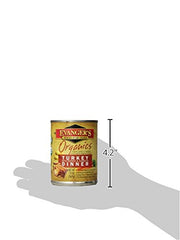 Evanger's dinde et légumes biologiques présentés pour transparence