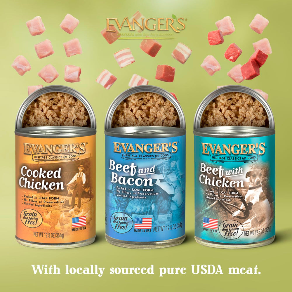Evanger's portion adaptée à un chien moyen facilitant le dosage quotidien
