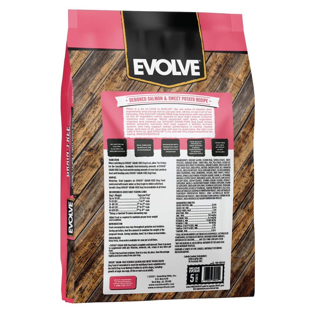 Evolve gros plan sur la texture des croquettes pour appétence accrue