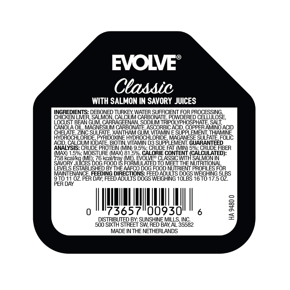 Evolve gros plan sur la texture et sauce, appétence visible pour chien