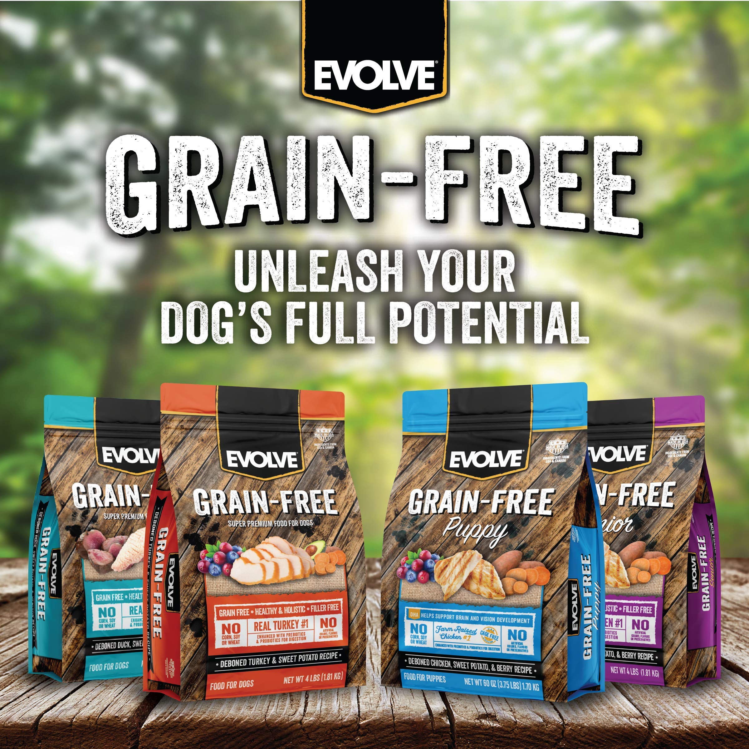 Evolve saumon frais présent en ingrédient principal pour protéines hautes