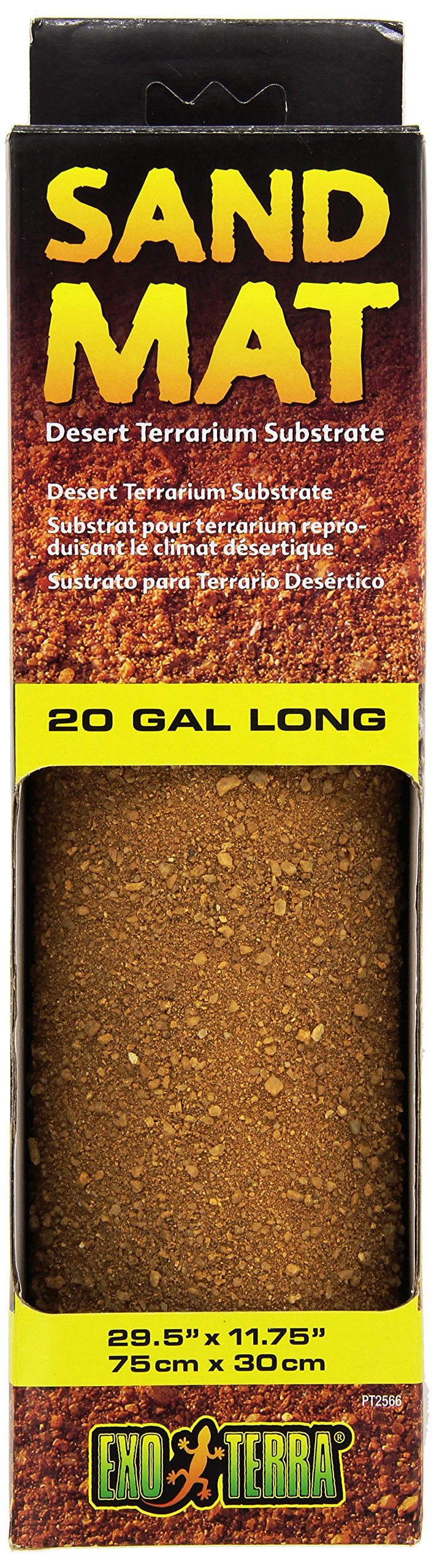 Exo Terra sand mat face du produit protège fond et simplifie entretien