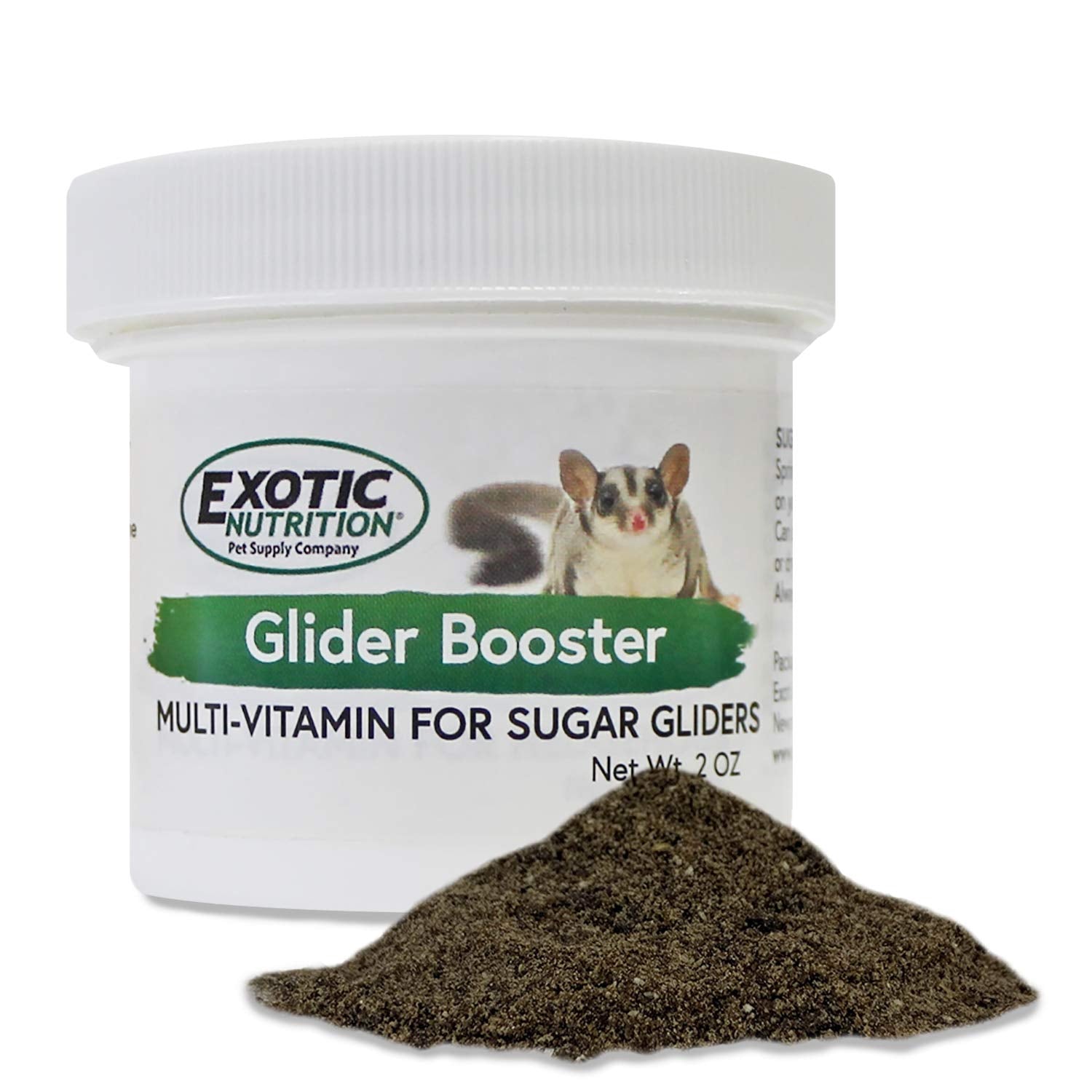 Exotic Nutrition emballage avant montrant Glider Booster et informations produit