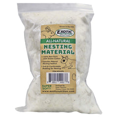 Exotic Nutrition emballage avant montrant le coton naturel et l'usage sécurisé
