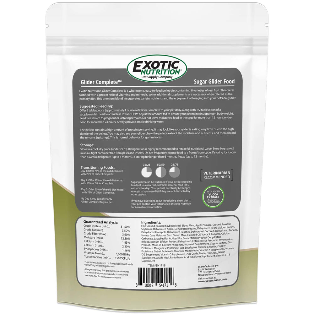 Exotic Nutrition sache conservé au réfrigérateur pour prolonger fraîcheur et qualité