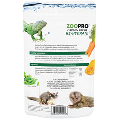 Exotic Nutrition gros plan mélange séché montrant texture et bénéfice appétence