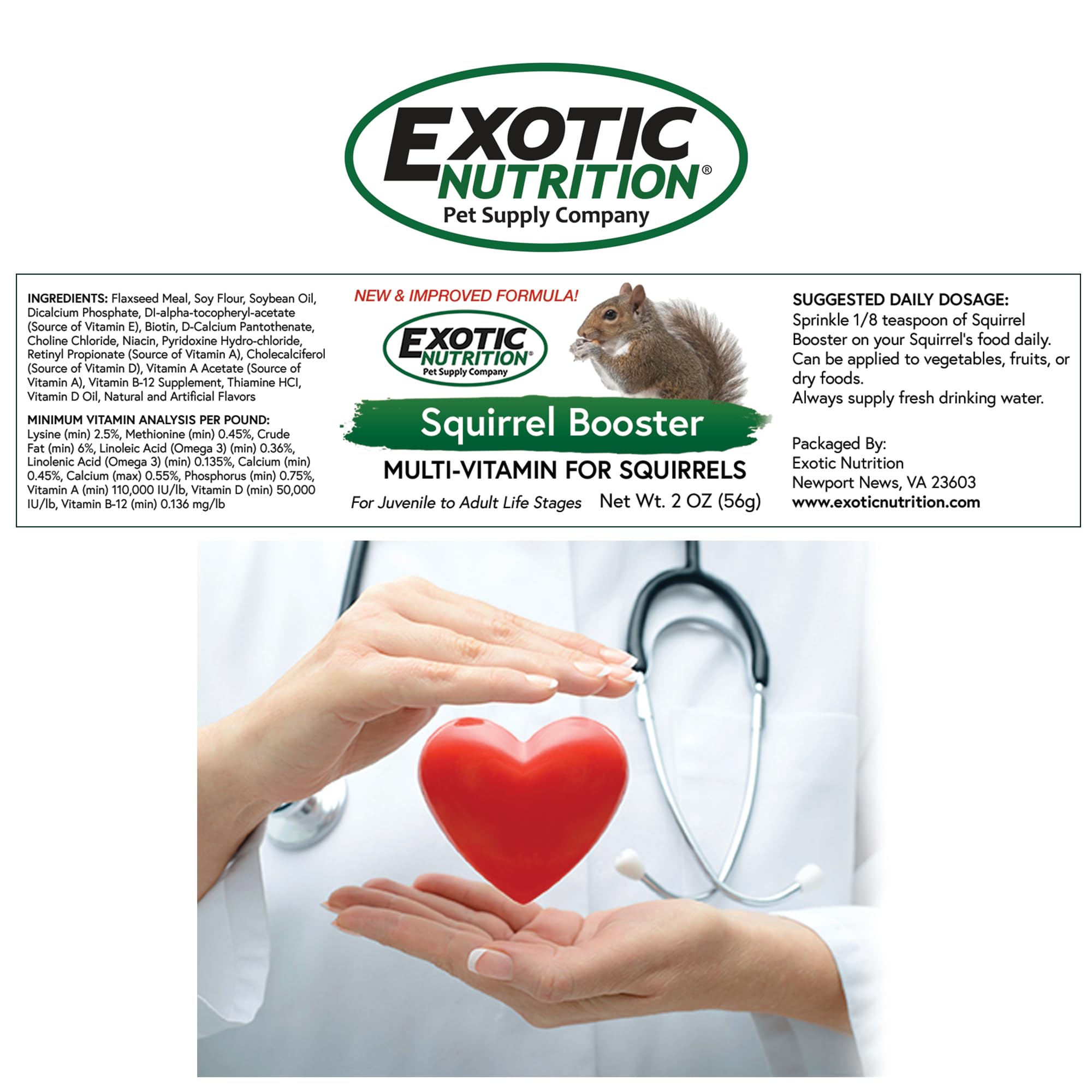 Exotic Nutrition saupoudré sur gamelle démontrant usage quotidien pratique
