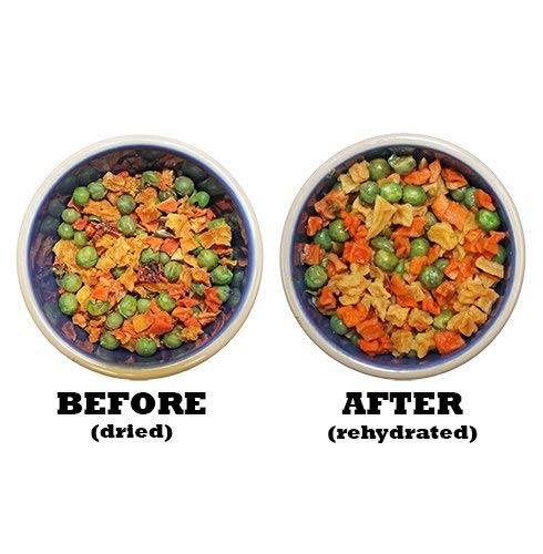 Exotic Nutrition contenu en vrac montrant morceaux nutritifs et appétants