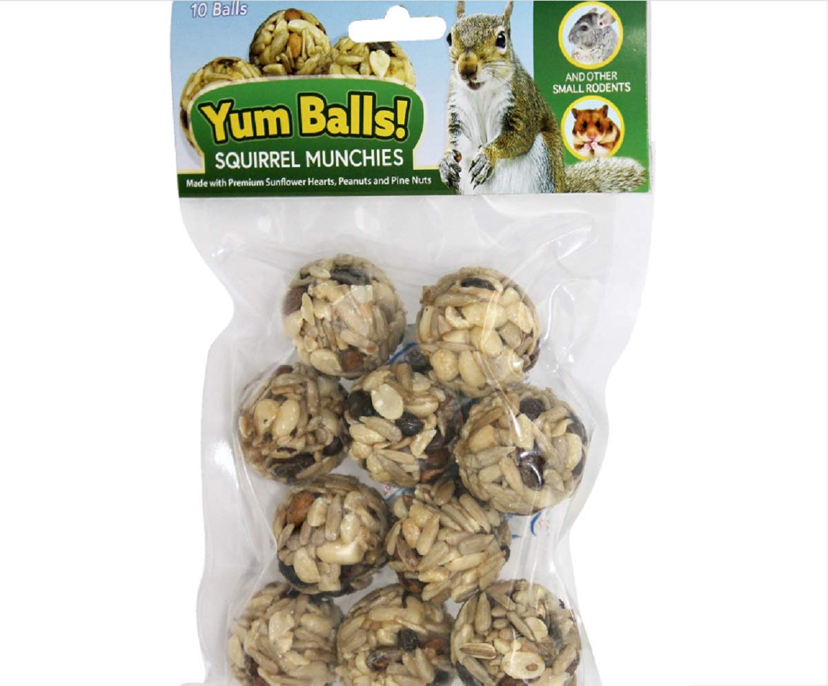 Exotic Nutrition emballage avant montrant 10 yum balls et fraîcheur sous vide pour distribution facile