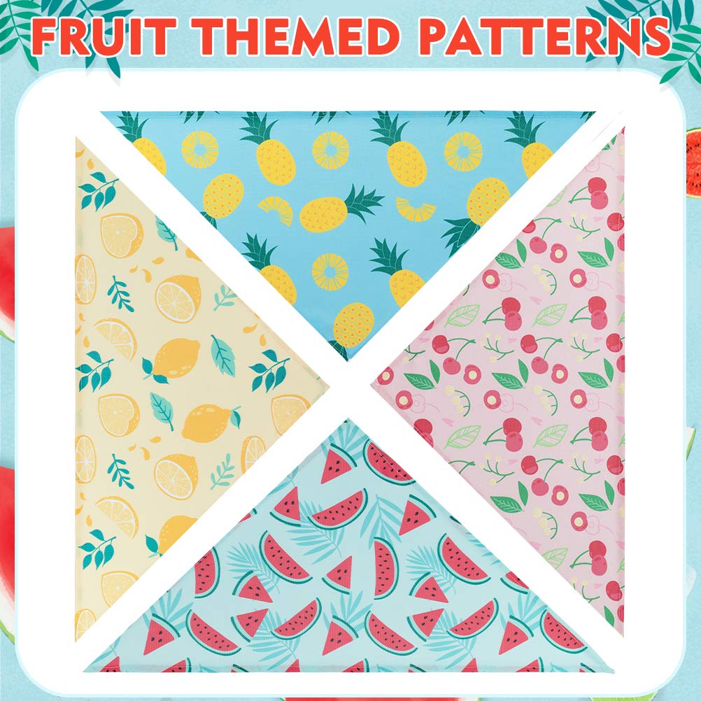 EXPAWLORER bandana ananas en gros plan affichant motif net et durabilité d'impression