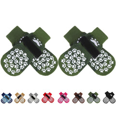 EXPAWLORER chaussette face avant montrant maintien et style ArmyGreen