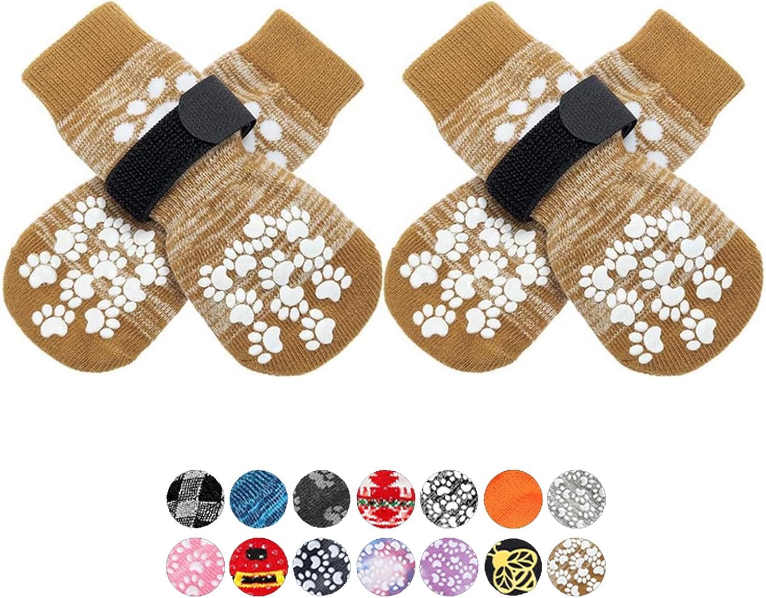 EXPAWLORER chaussette vue avant protégeant la patte avec maintien sûr