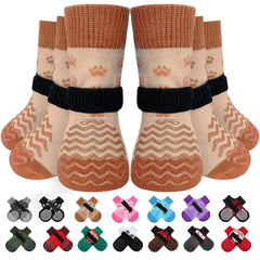 EXPAWLORER packaging montrant le lot de chaussettes et sangles, protection garantie